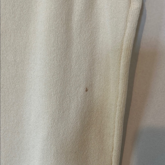 Cream Ribbed Knit Tank Top - Picture 4 of 4